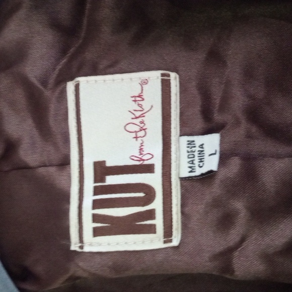 Kut from the Kloth vest size large - Picture 4 of 10